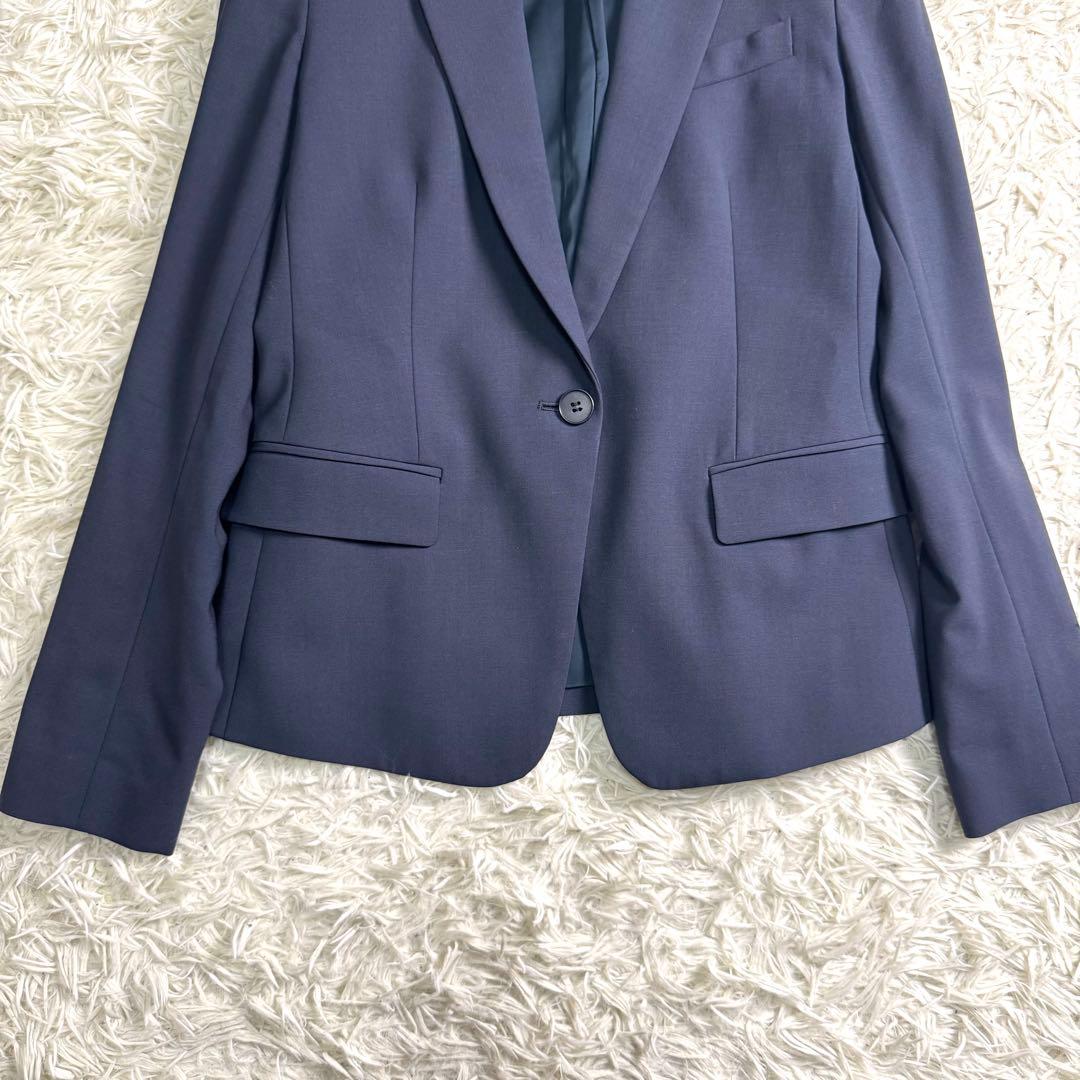 22AW✨現行セオリー　TAILOR スカートスーツ　セットアップ　ネイビー　M