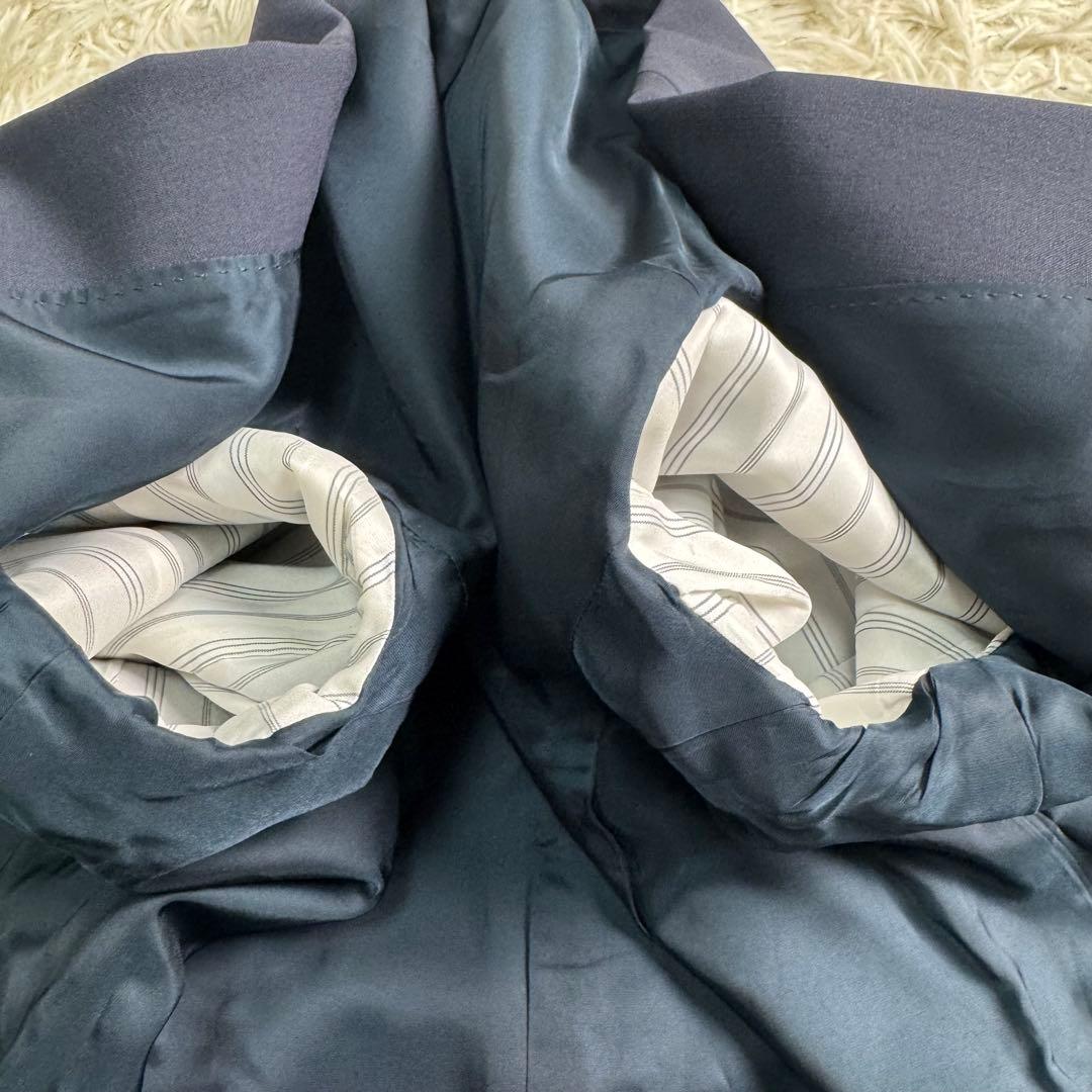 22AW✨現行セオリー　TAILOR スカートスーツ　セットアップ　ネイビー　M