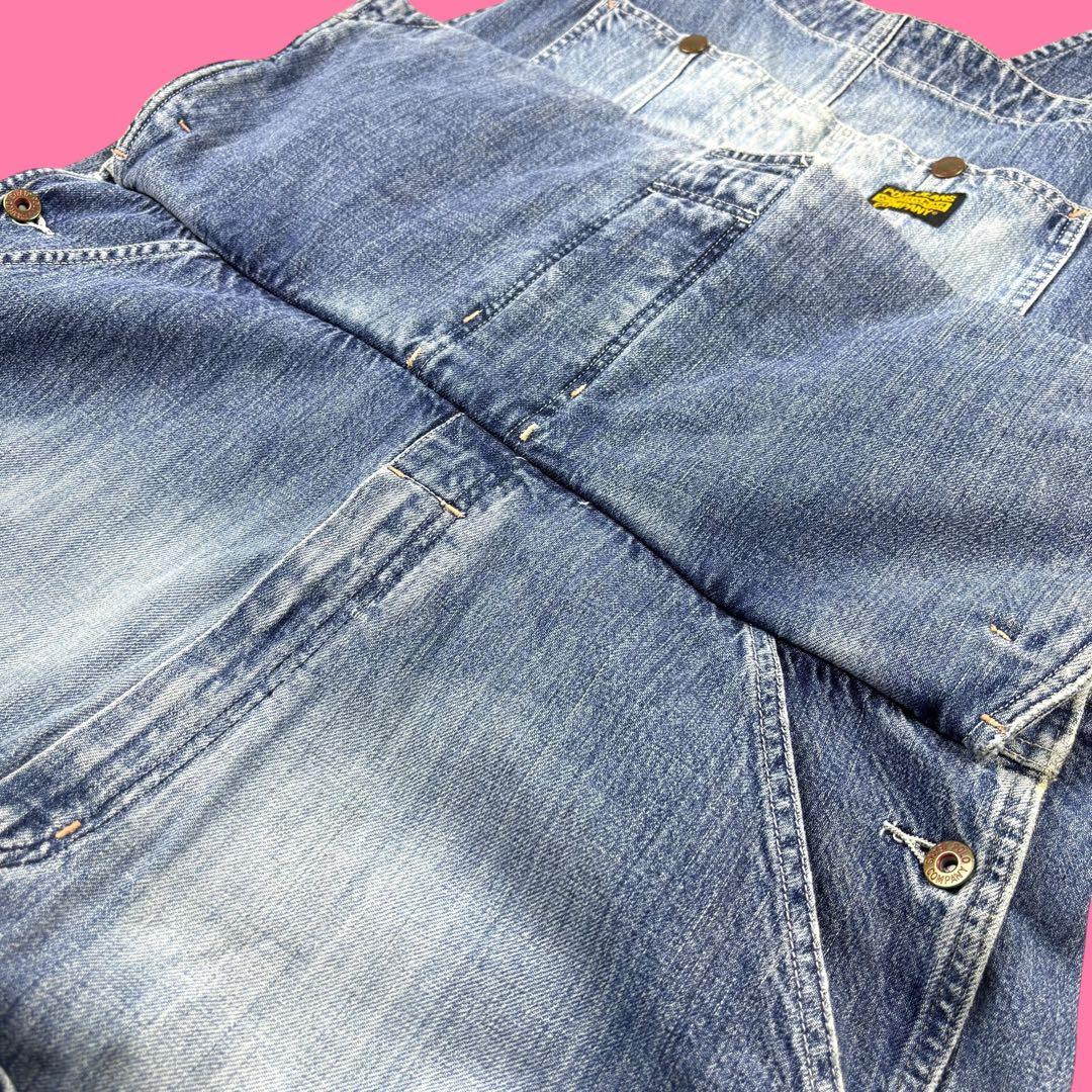 90s Polo Jeans Co Workwear デニムオーバーオール XL