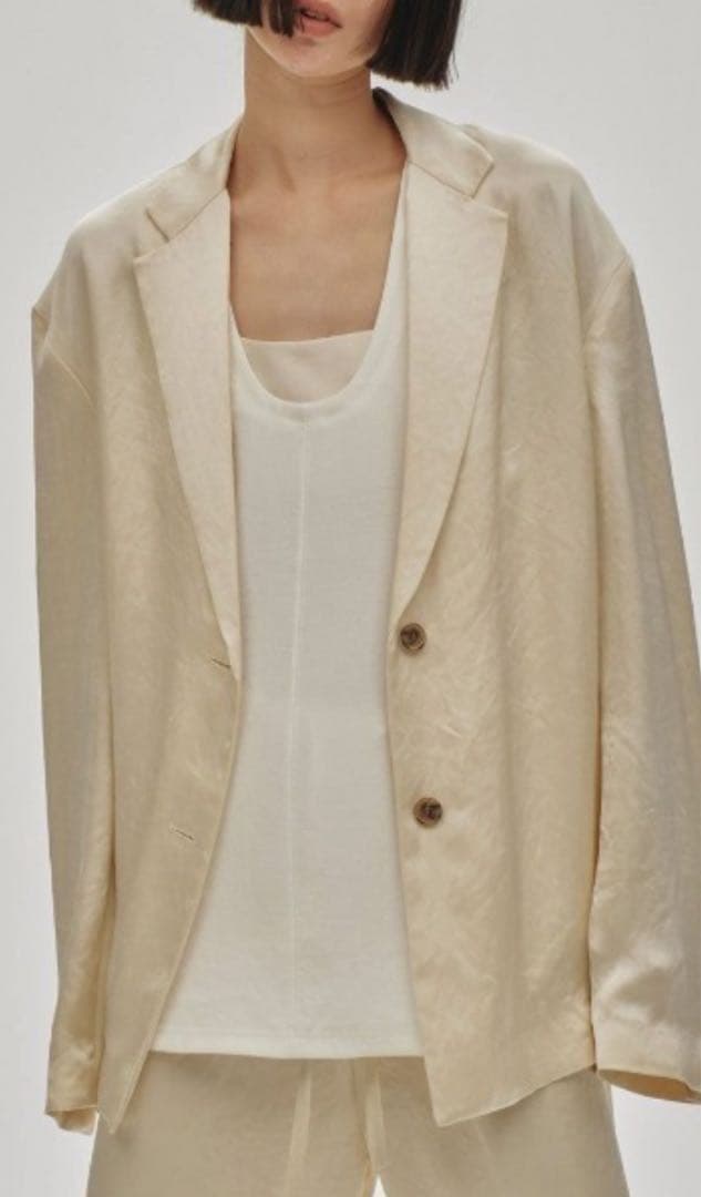 TODAYFUL ⭐︎Satin Over Jacket