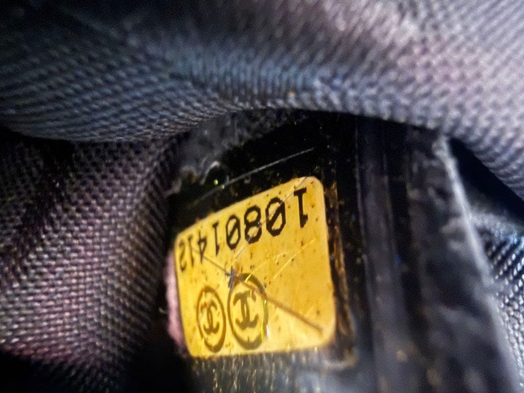 CHANEL ラムスキン マドモアゼル クラッチバッグ　美品