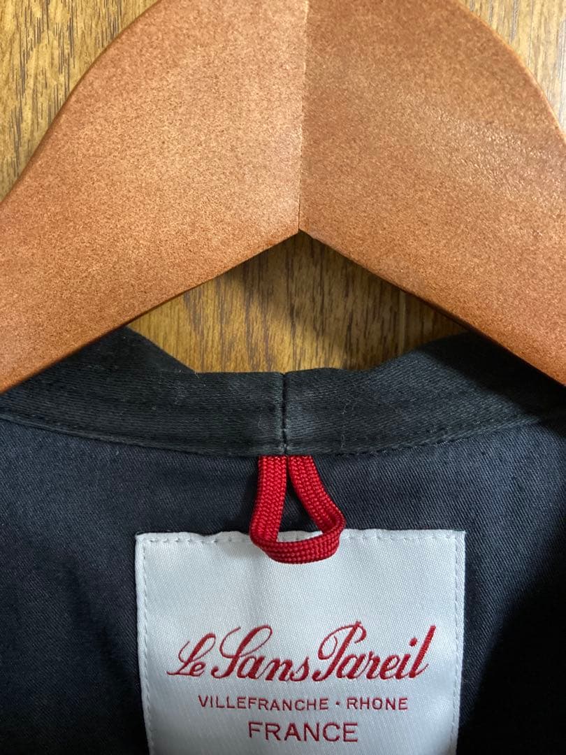 Le Sans Pareil ルサンパレイユ　ブラックモールスキン　カバーオール