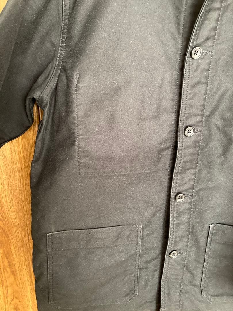 Le Sans Pareil ルサンパレイユ　ブラックモールスキン　カバーオール