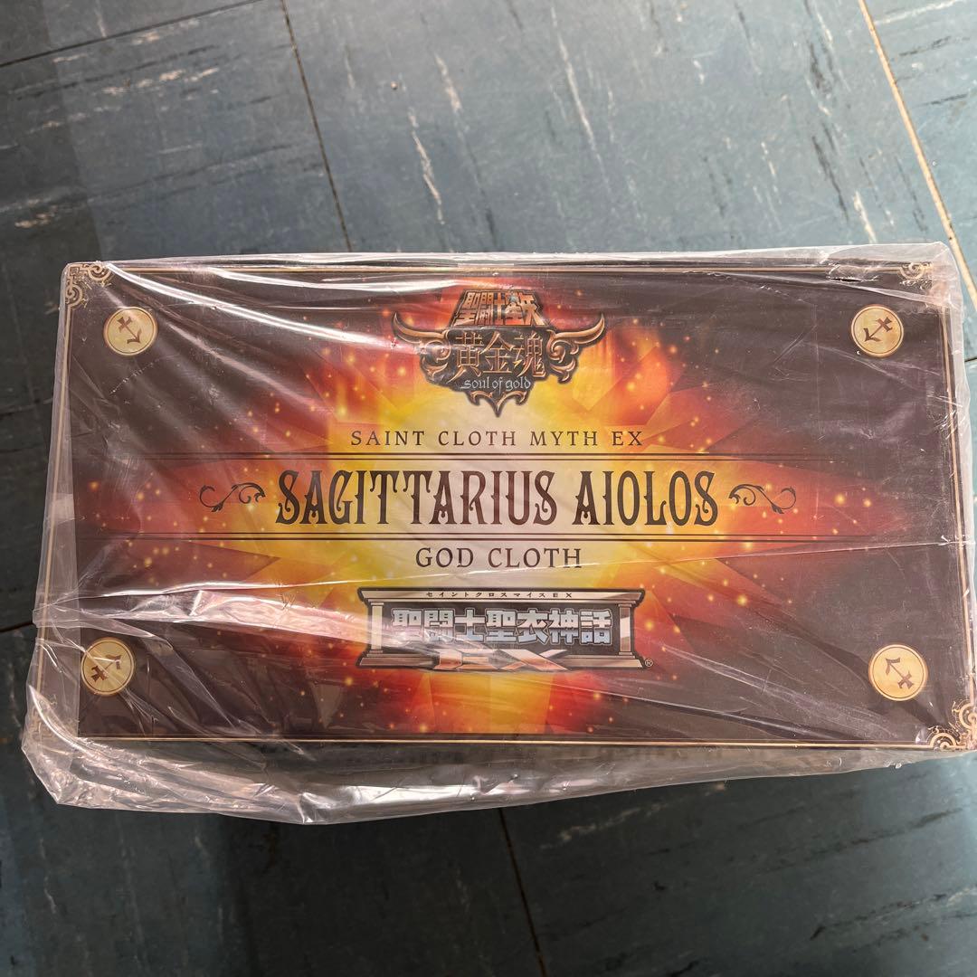 聖闘士聖衣神話EX サジタリアスアイオロス 神聖衣 聖闘士星矢 黄金
