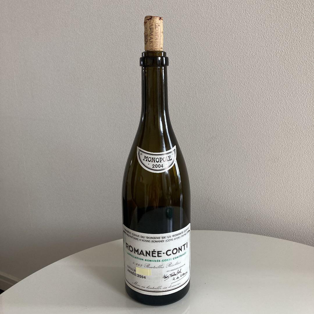 ロマネコンティ 2004 空瓶