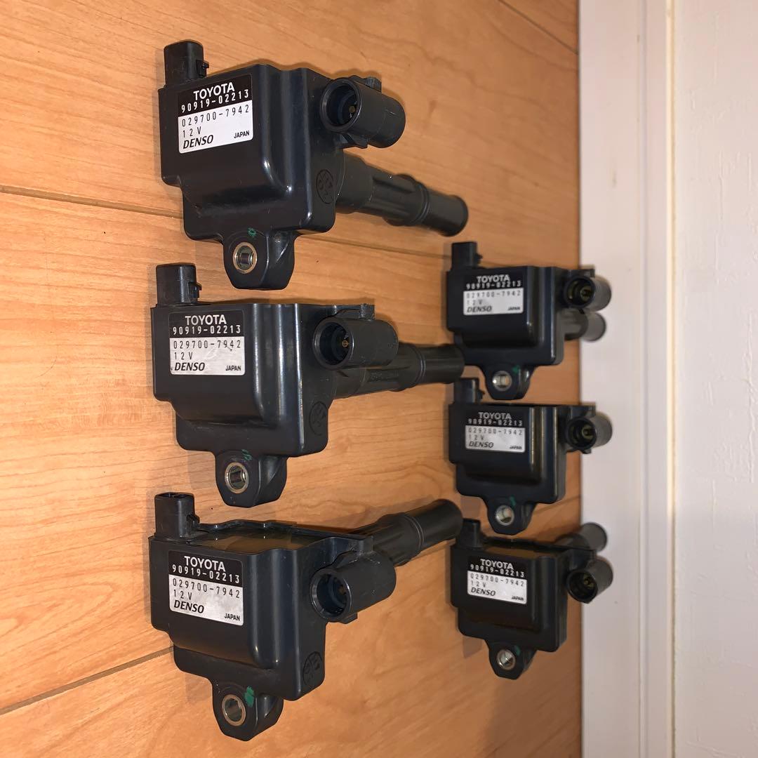 トヨタ純正センチュリーGZG50 1GZ-FE用イグニッションコイル　6本