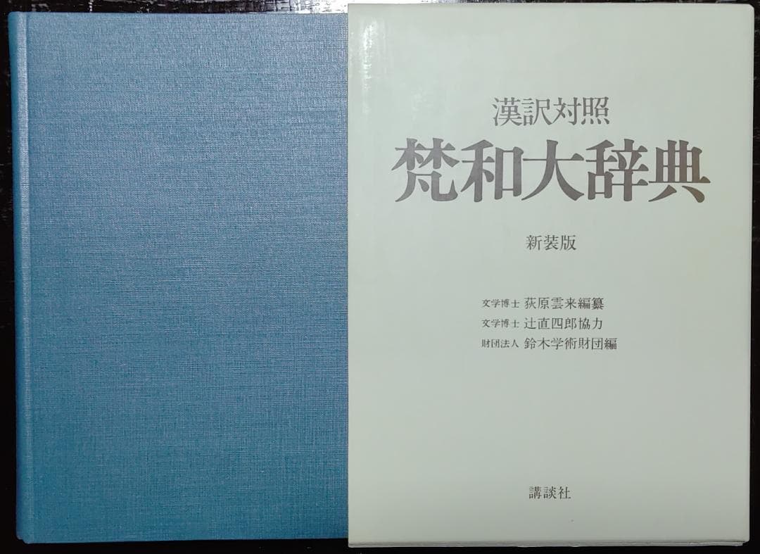 漢訳対照　凡和大辞典　新装版　鈴木学術財団編　講談社