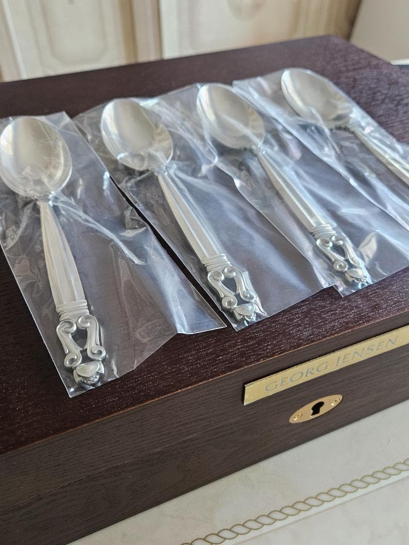   ジョージジェンセン、ACORNスプーン 4本セット