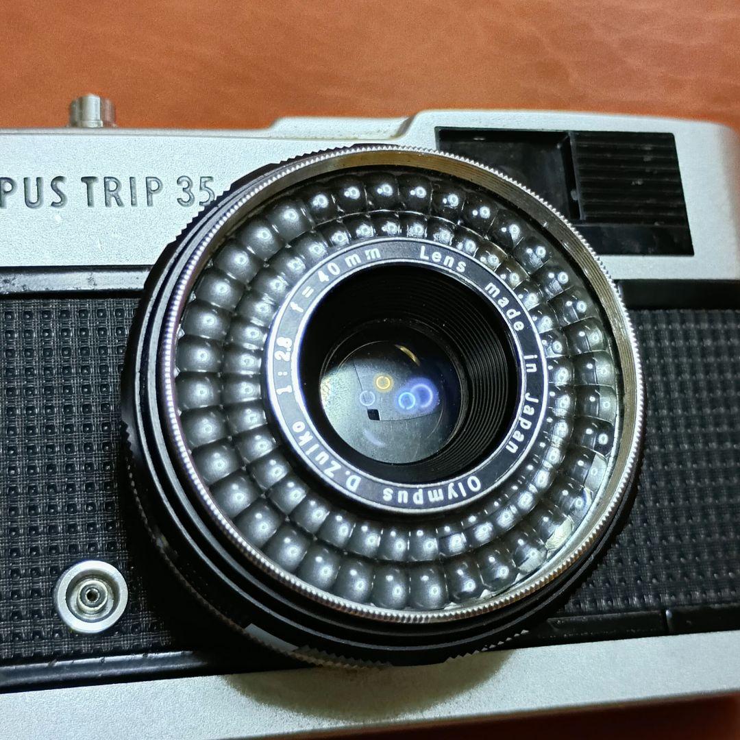 フィルムカメラ【整備、完動品】オリンパストリップ35