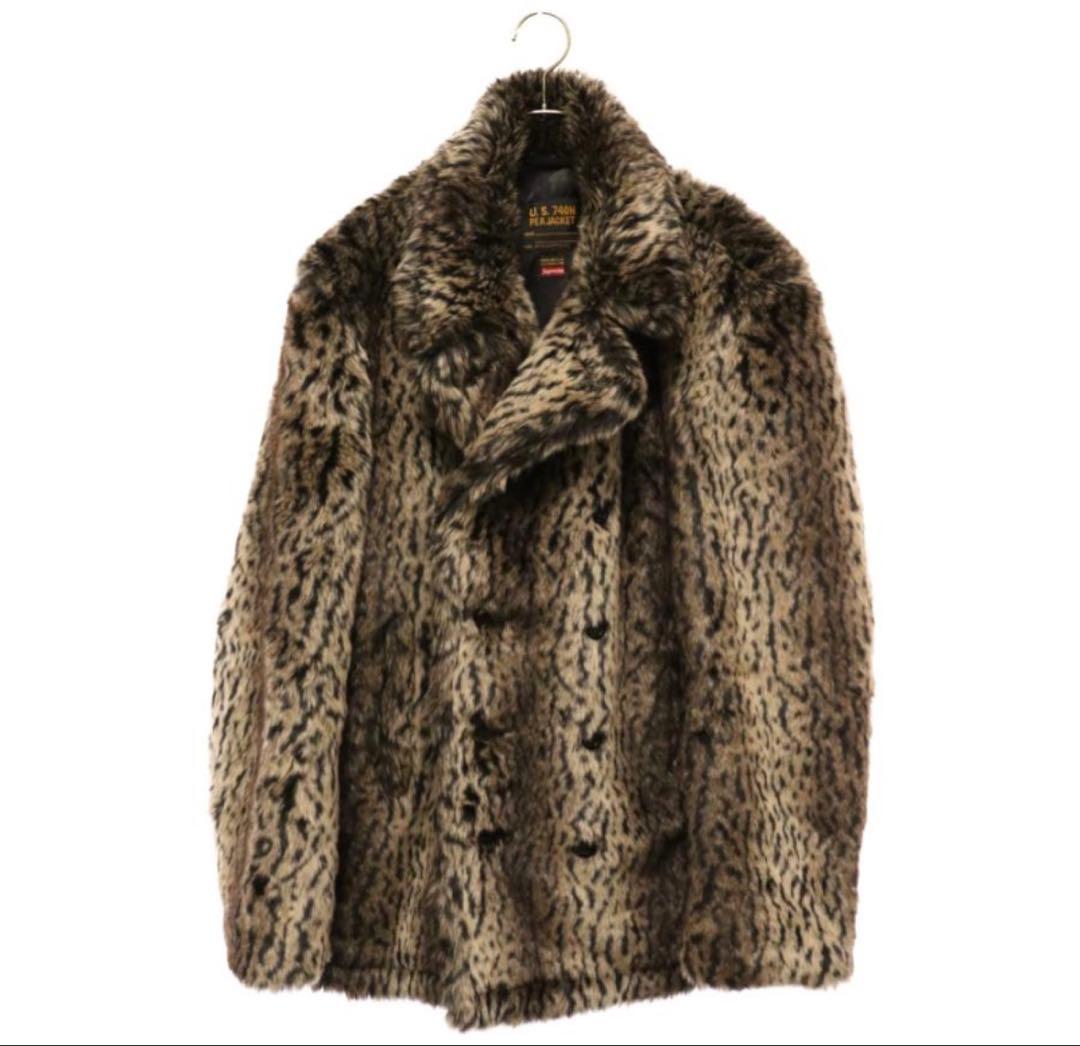 ジャケット・アウター Supreme schott Faux Fur Peacoat