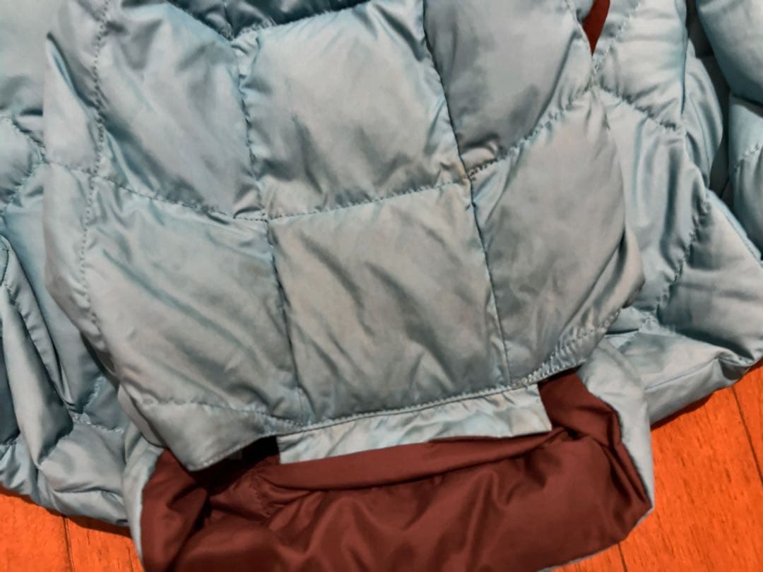 モンベル　リバーシブル　短丈　ダウンジャケット　y2k ストリート