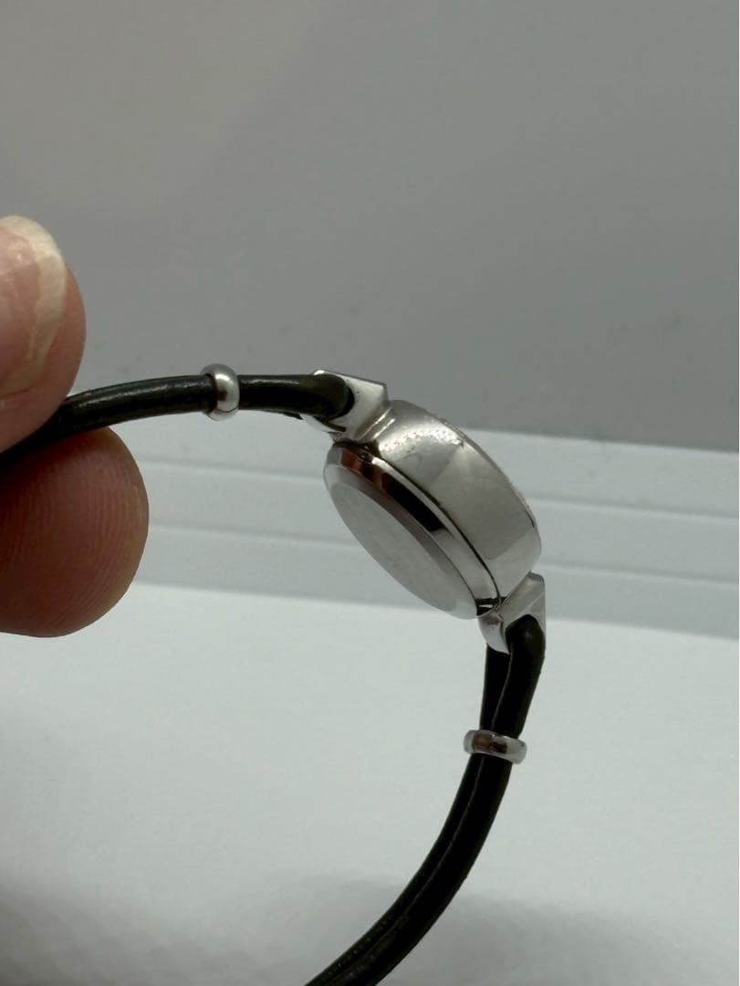 OMEGA オメガ 腕時計　DeVille デヴィル カットガラス シルバー