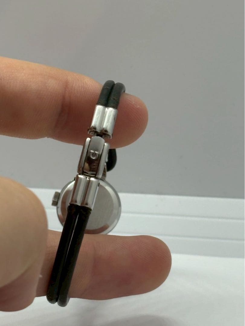 OMEGA オメガ 腕時計　DeVille デヴィル カットガラス シルバー