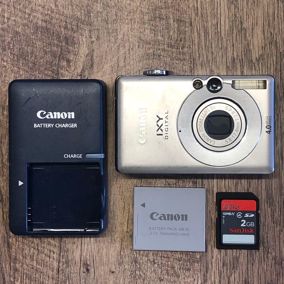 動作確認済 Canon IXY DIGITAL50 シルバー