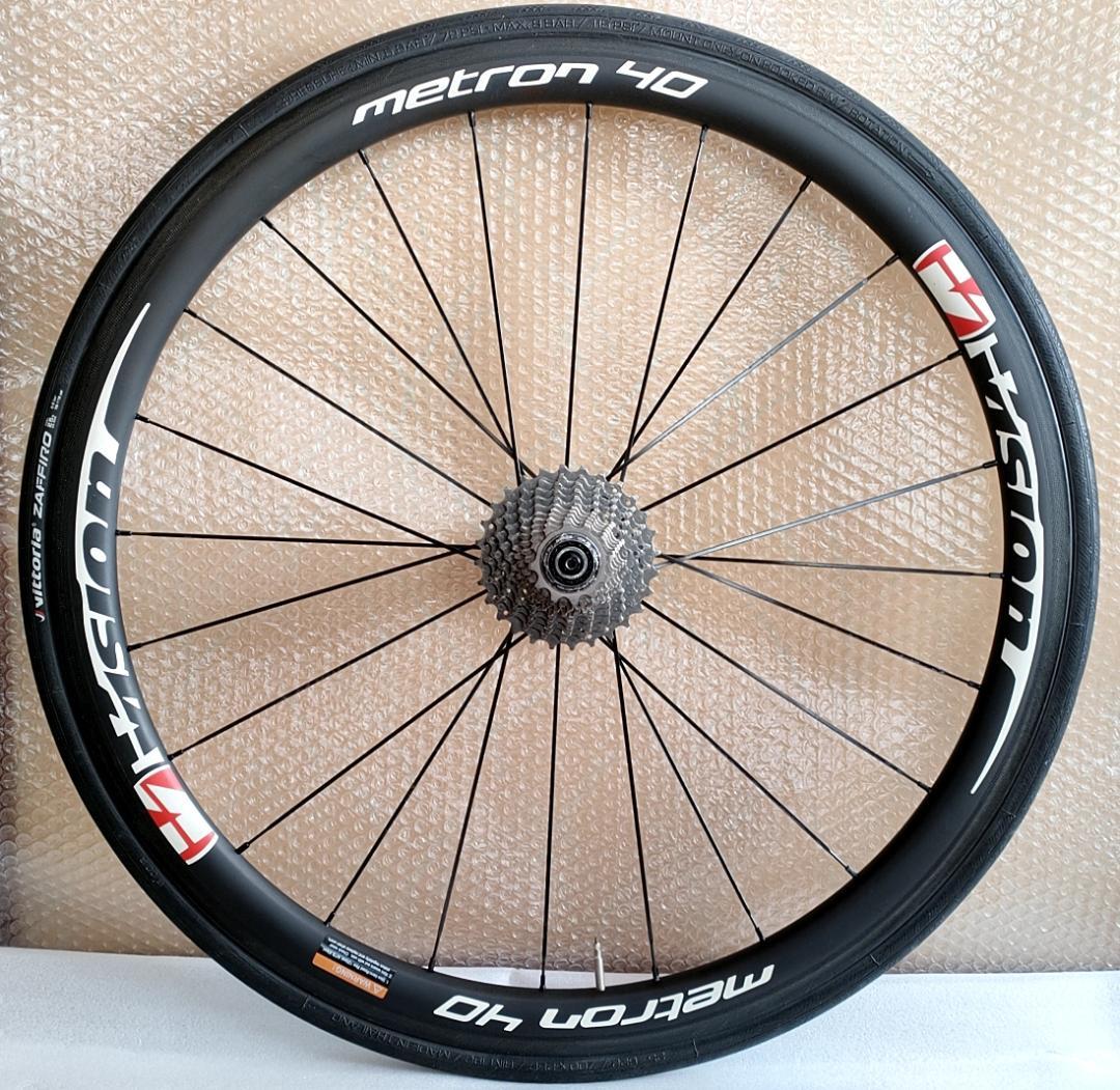 軽量 カーボンホイール 前後セット 700C 11速 ロードバイク 自転車 中古