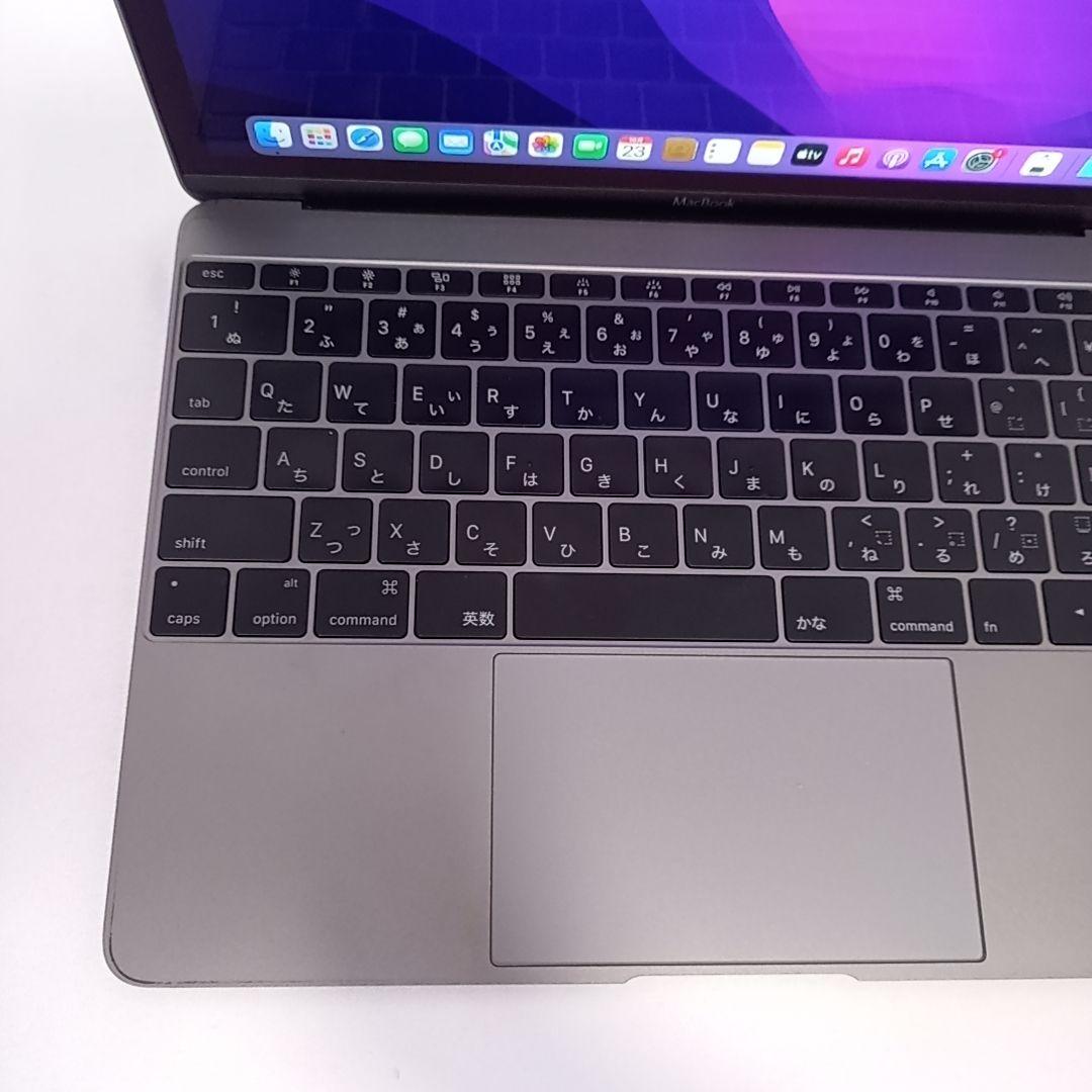 Apple MacBook 12inch グレイ 薄型ノートPC 持ち運びに