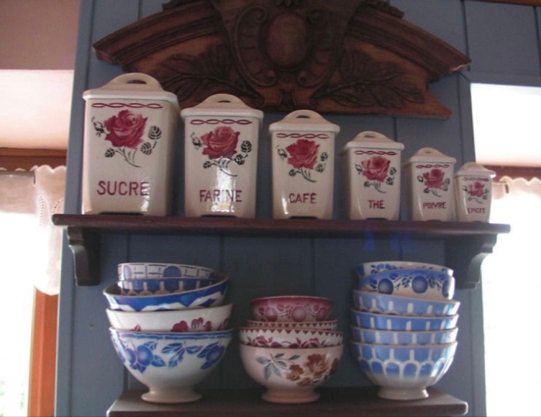 フランス　ローズ　バドンヴィレー　Badonviller キャニスター6セット