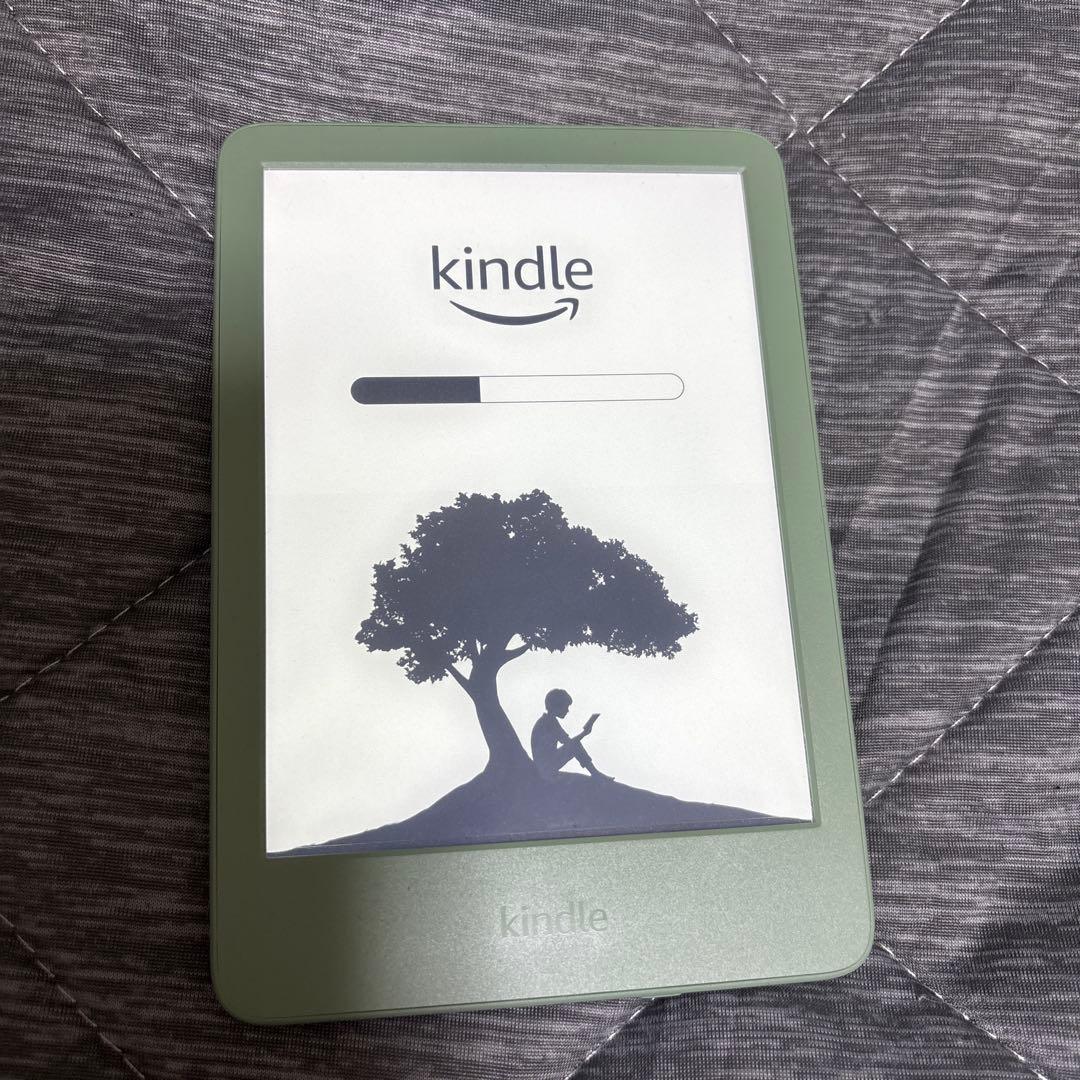 グリーン Kindle 本体