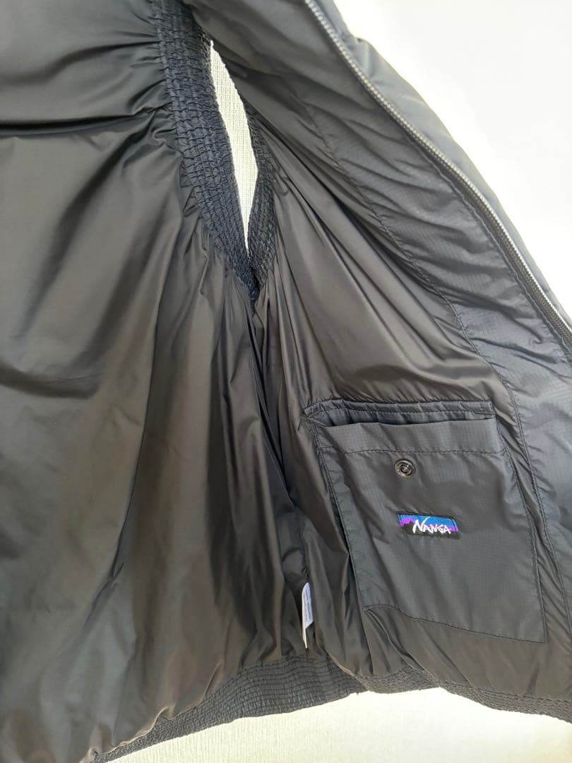 ナンガ　アーバンリサーチ　ダウンベスト　黒