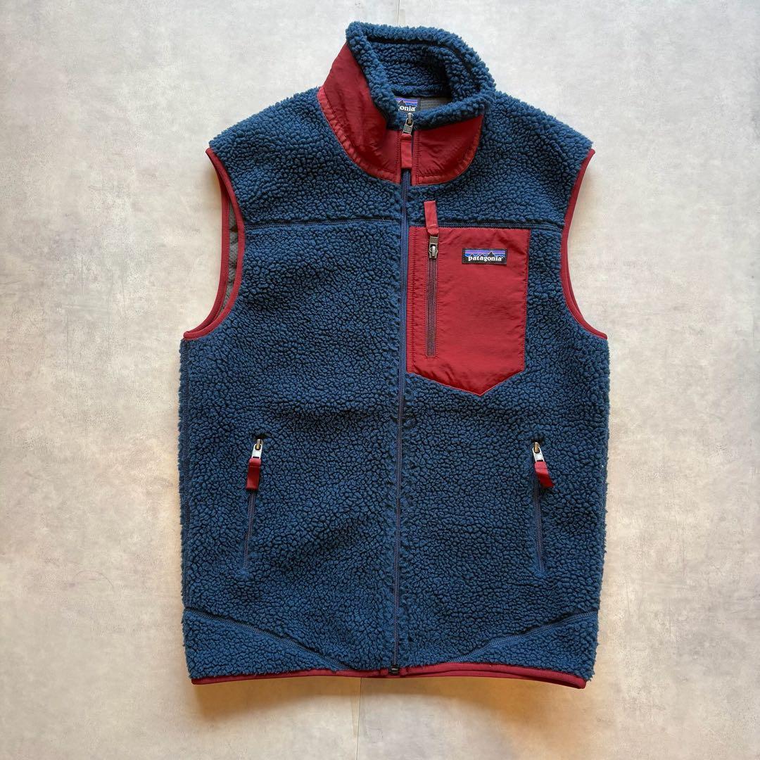 Patagonia クラッシック　レトロX ベスト　ネイビー　S