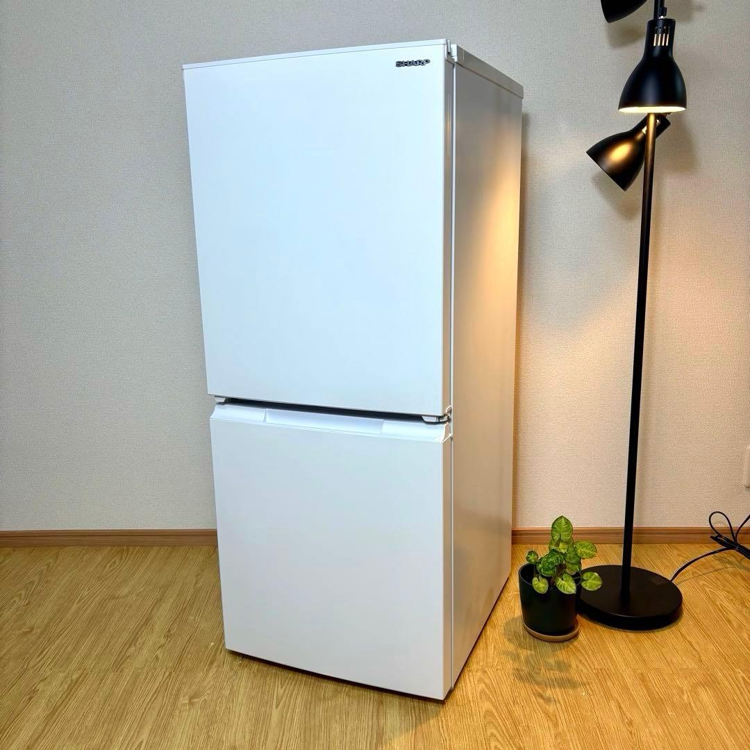 2024 冷蔵庫 一人暮らし 単身用 小型 3ヶ月保証付送料無料 シャープ 美品