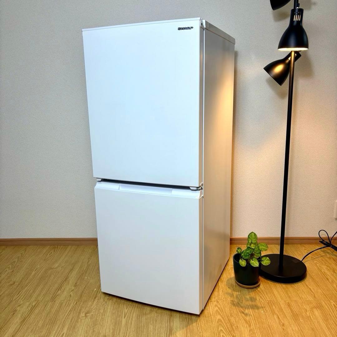 2024 冷蔵庫 一人暮らし 単身用 小型 3ヶ月保証付送料無料 シャープ 美品