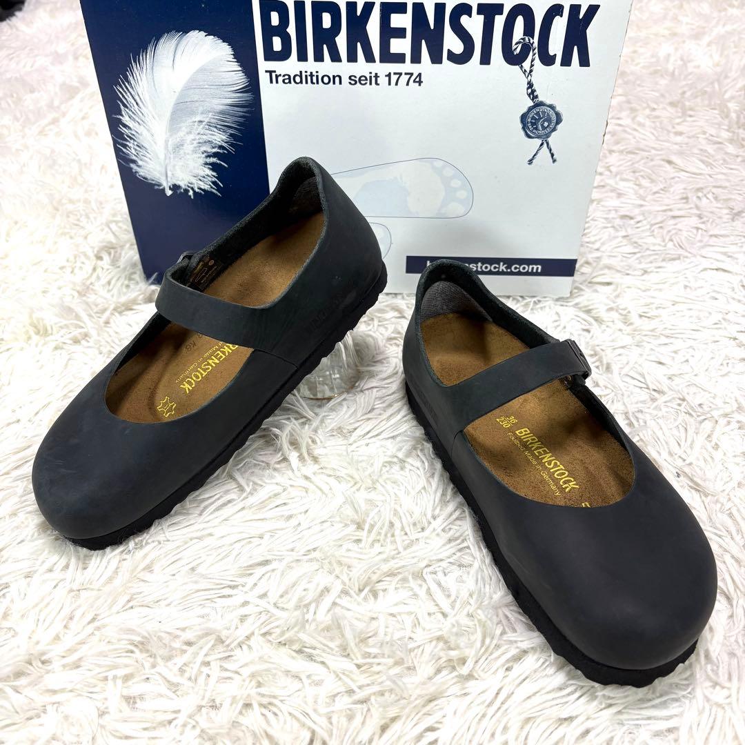 オレオ(黒)様ビルケンシュトック MANTOVA メリージェーン ストラップ 黒