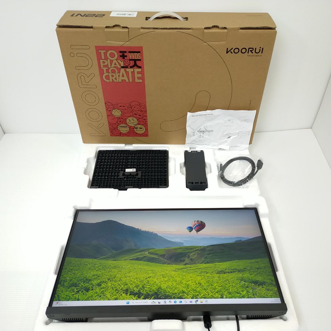 KOORUI 21.5インチ pcモニター 100Hzフルhd 液晶ディスプレイ
