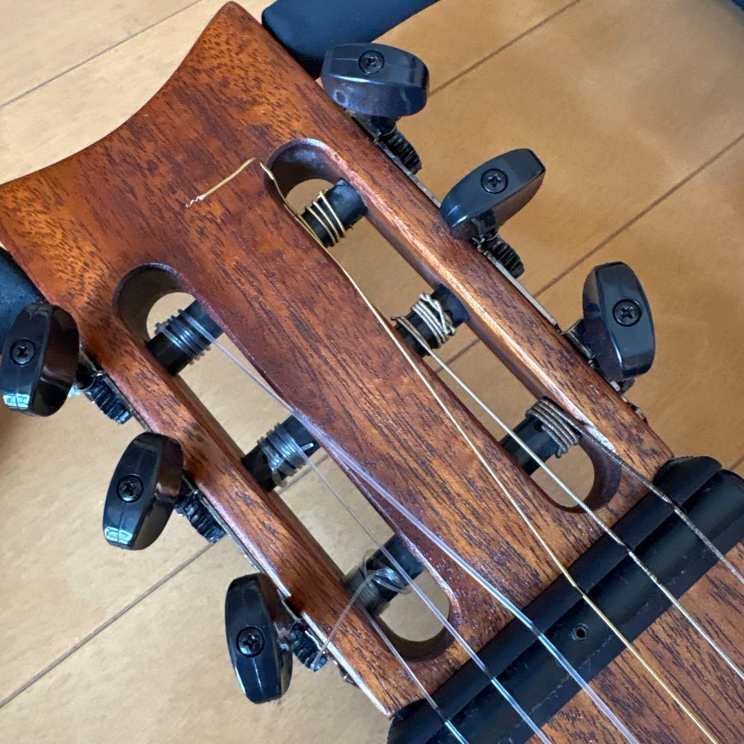 ARIAアリア シンソニードギターケース　弦付き トラベルサイレントギター