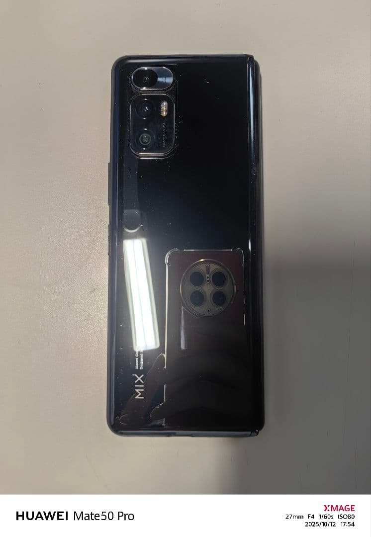 スマートフォン本体 xiaomi mix fold 12GB 256GB