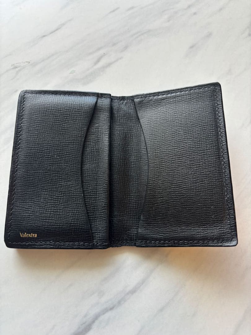 Valextra 黒 カードケース