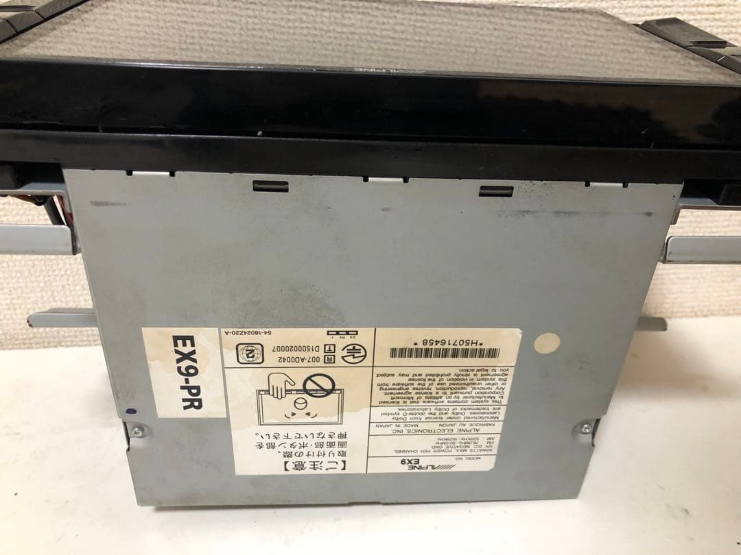 アルパイン9インチナビEX9-PR