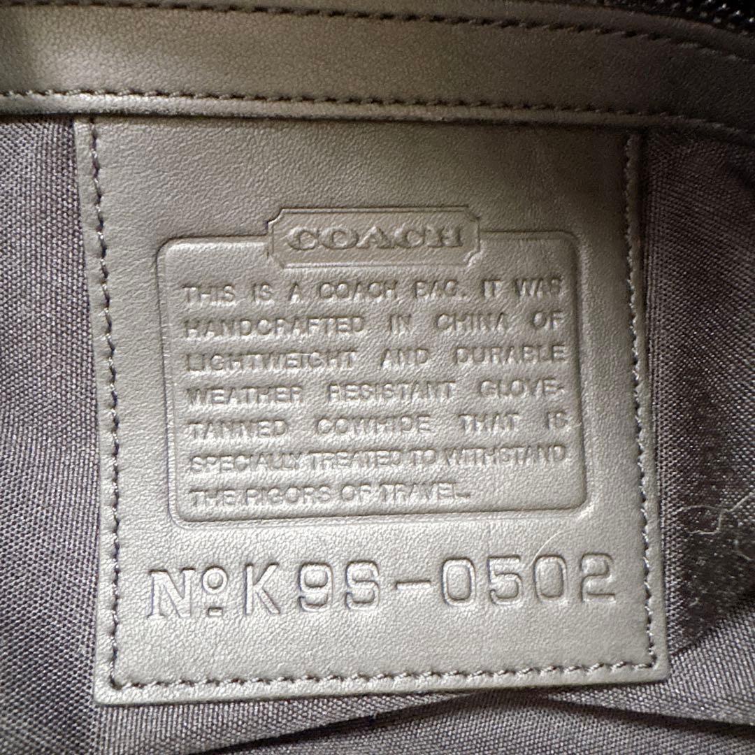 美品　COACH ボストンバッグ 2way オールドコーチ 0502