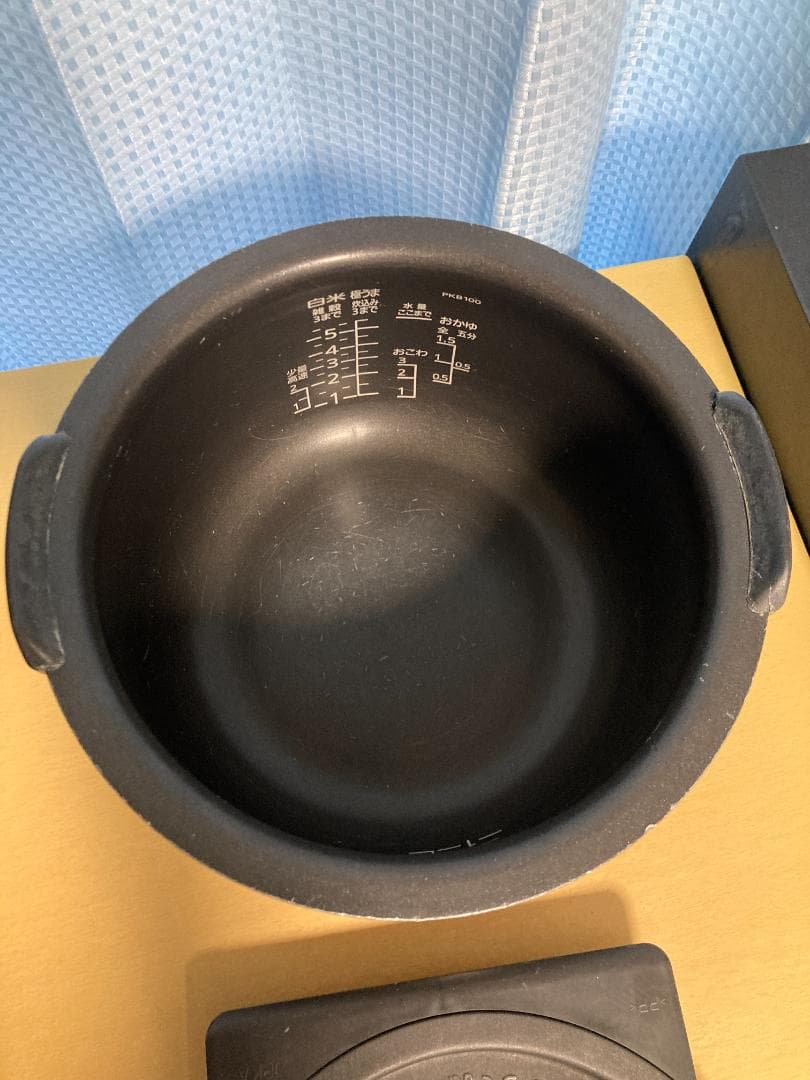 ★JPK-B100-TIGER タイガー圧力IH炊飯ジャー 5.5合炊き19年製