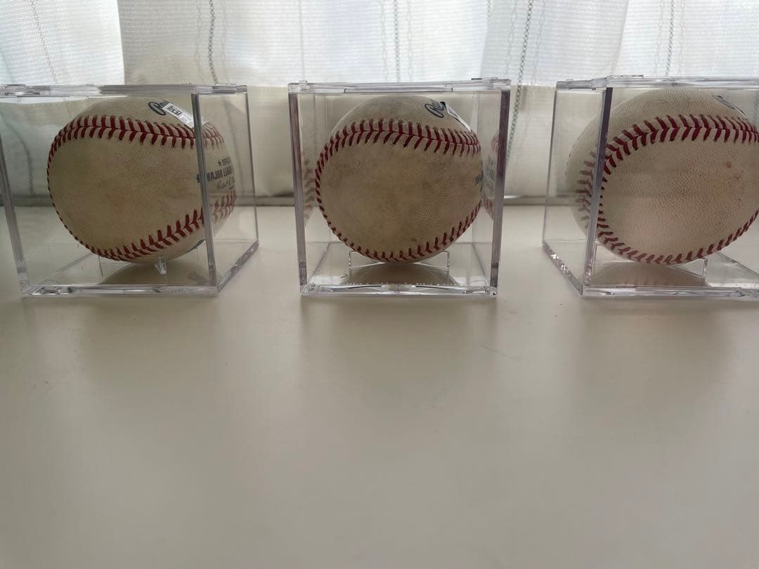 ドジャース大谷翔平選手出場試合実使用球メッツ戦