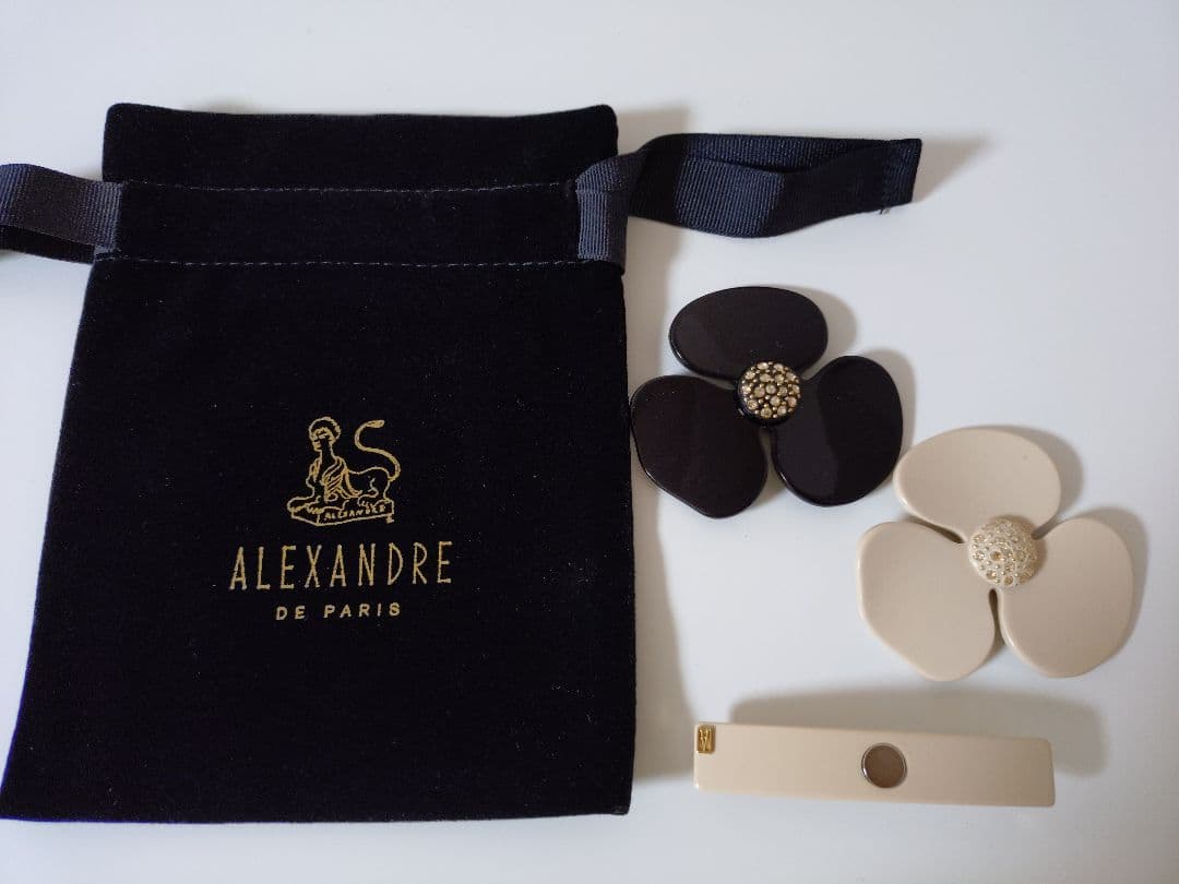 新品☆アレクサンドルドゥパリ ALEXANDRE DE PARIS☆バレッタ