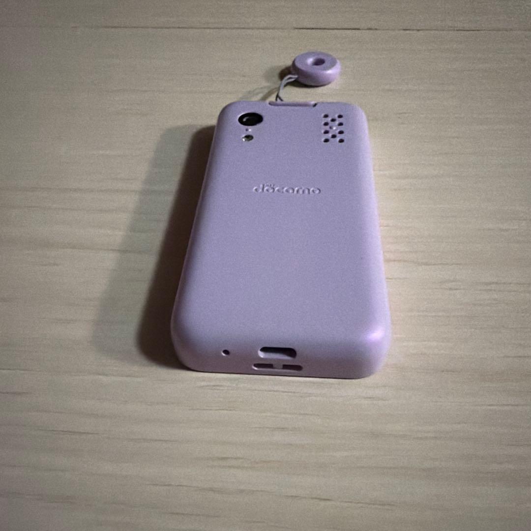 ドコモ　docomo キッズ携帯　KY-41C ラベンダー　ケース　フィルム付