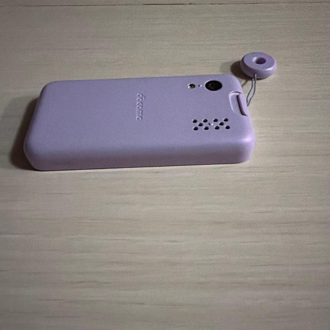 ドコモ　docomo キッズ携帯　KY-41C ラベンダー　ケース　フィルム付