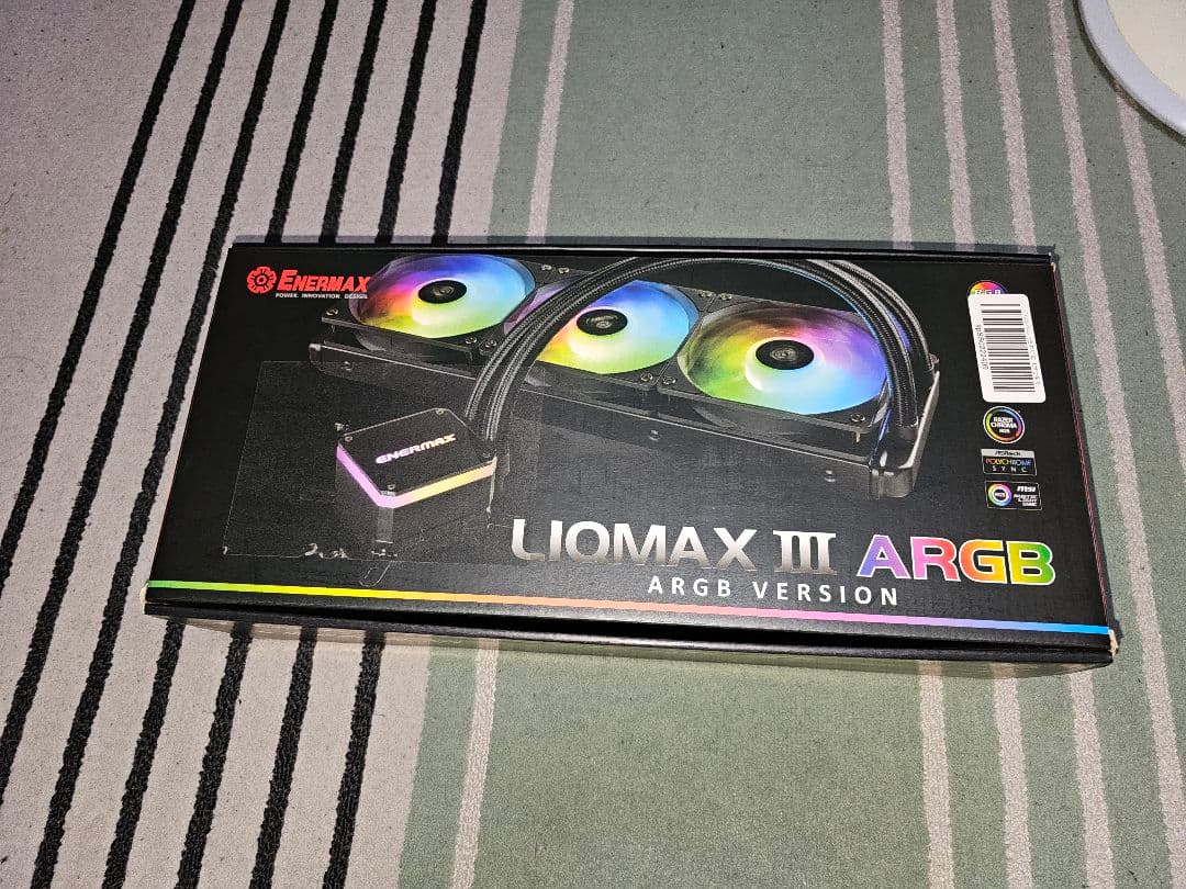 水冷CPUクーラー LIQMAXIII360mm ELC-LMT360-ARGB