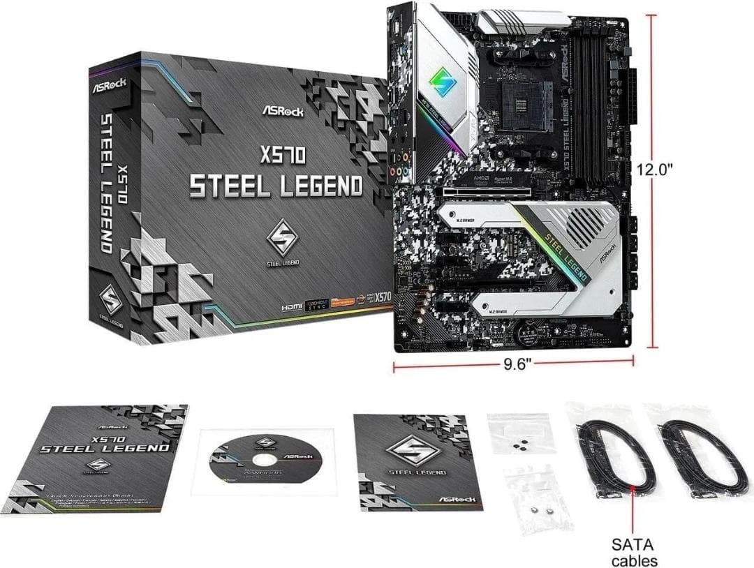 新品未開封　ASRock X570 STEEL LEGEND