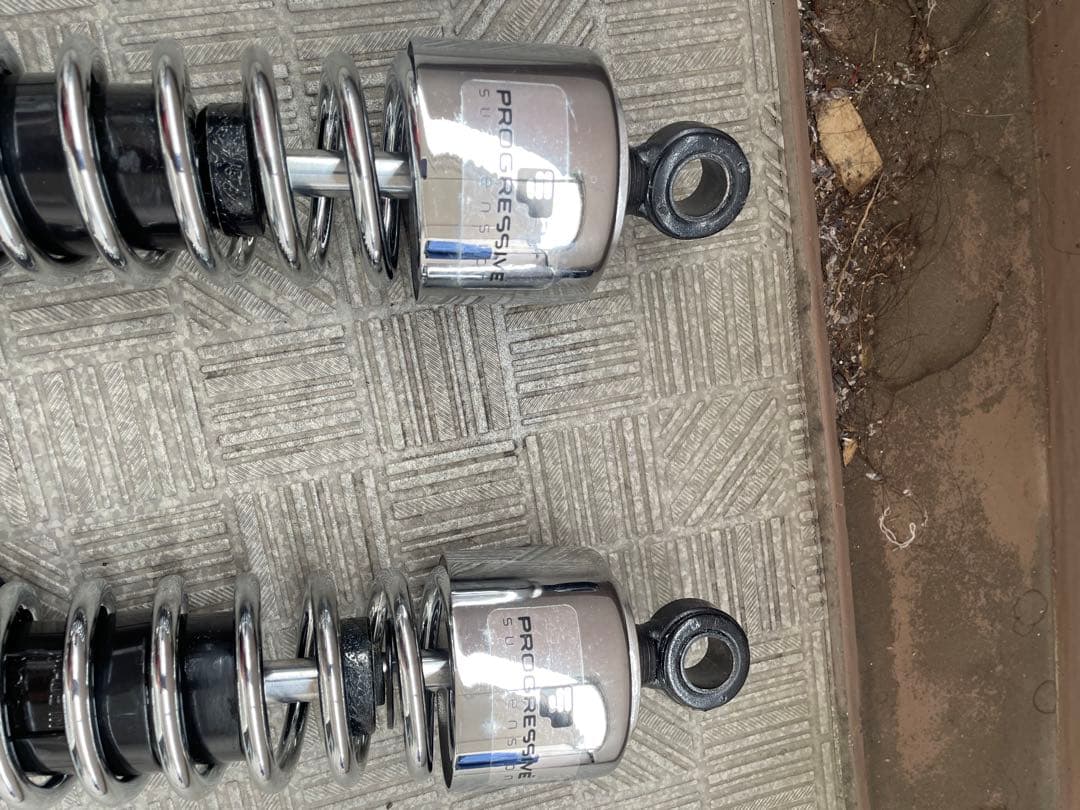 プログレッシブ サスペンション 412シリーズ クローム　スポーツスター　FXR