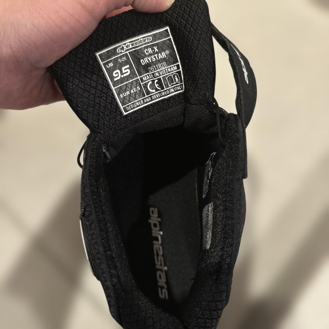 ALPINESTARS ライディングシューズCR-X DRYSTAR(27cm)