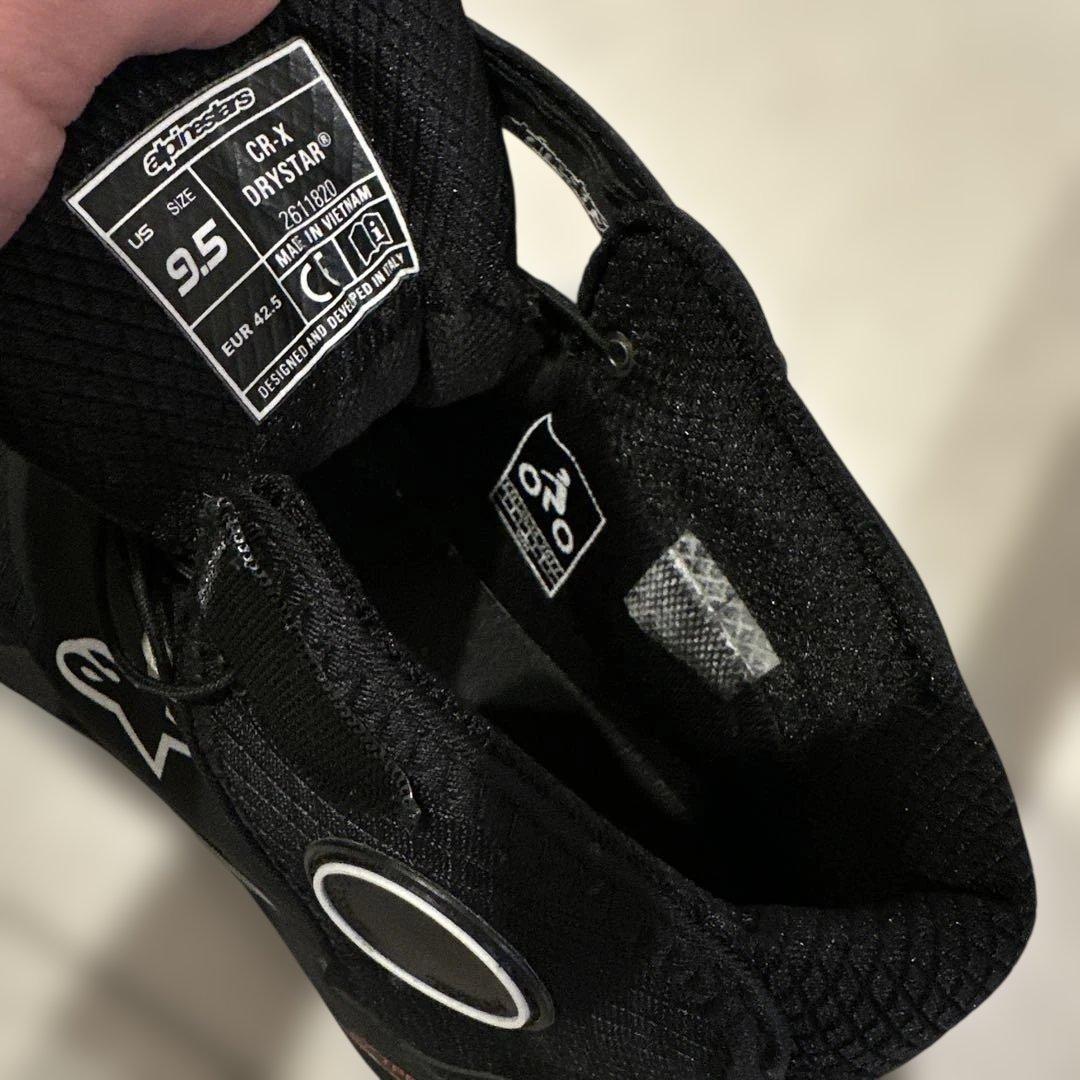 ALPINESTARS ライディングシューズCR-X DRYSTAR(27cm)