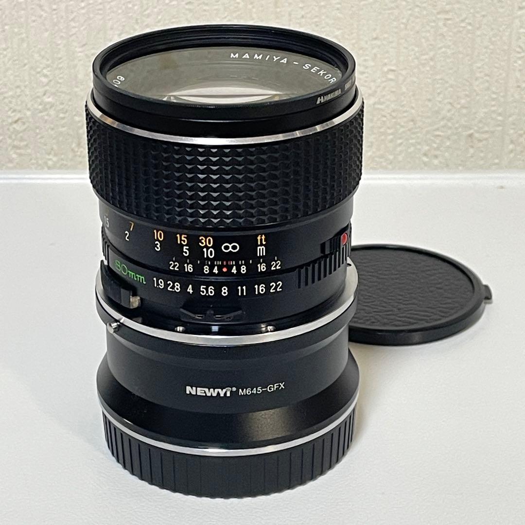 MAMIYA-SEKOR C 80mm F1.9 　GFXアダプター付き
