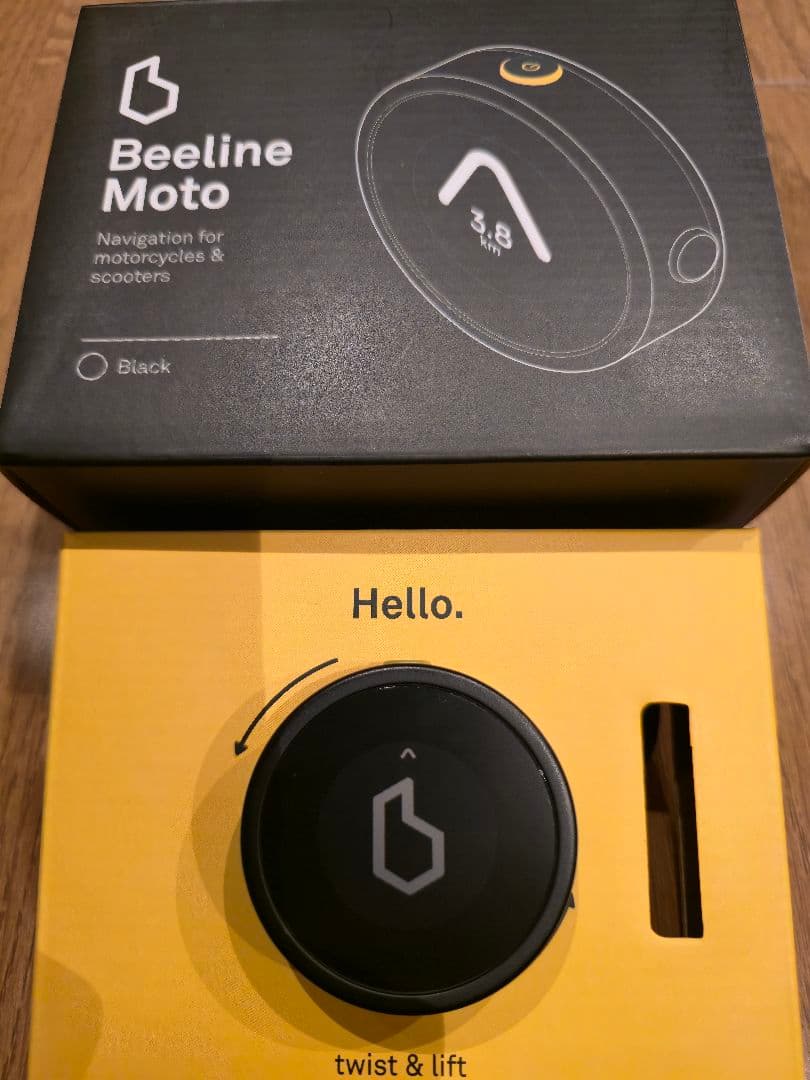 【美品】Beeline Moto ブラック バイク用ナビ 付属品完備 ケース付