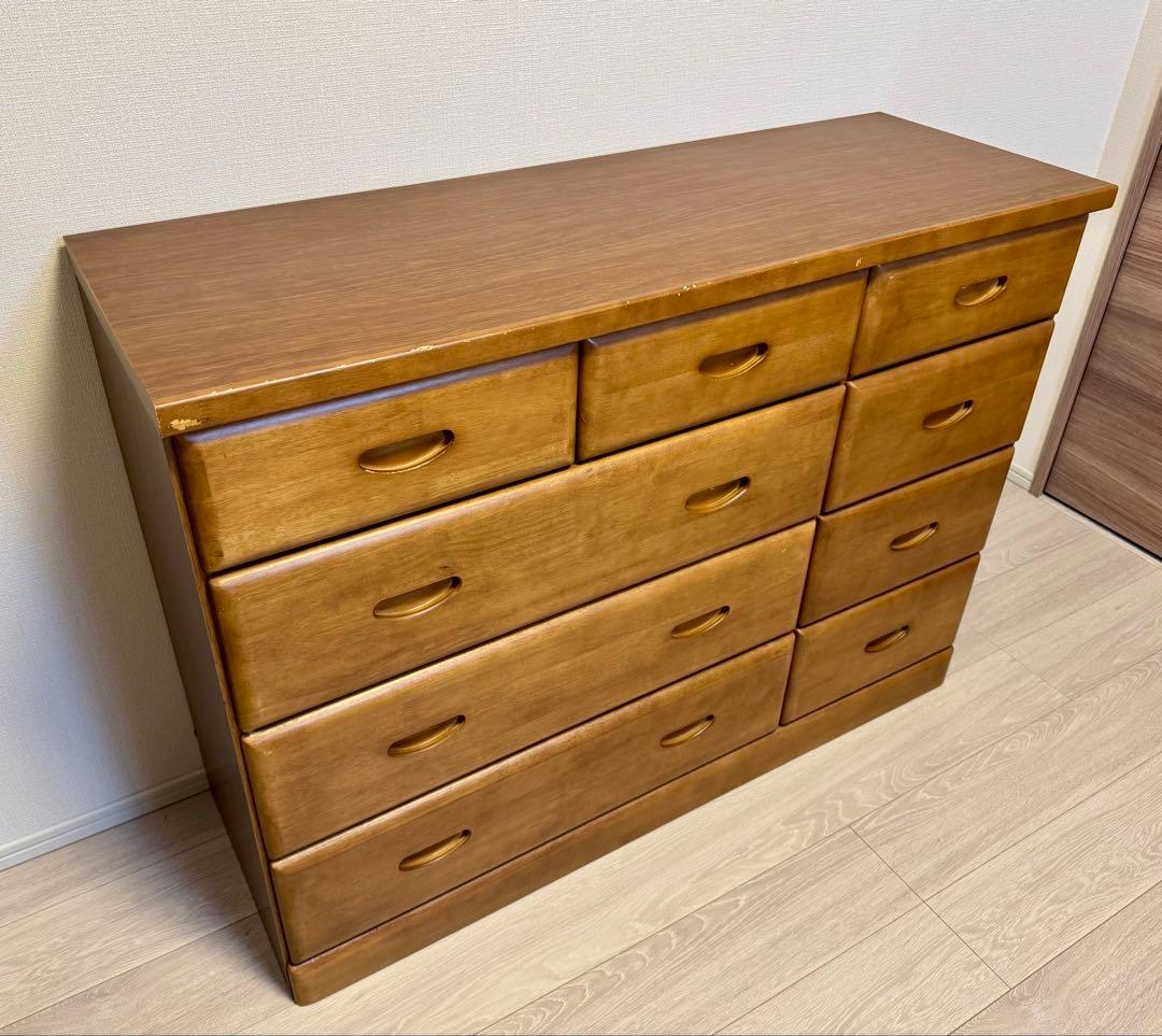 木製チェスト 4段