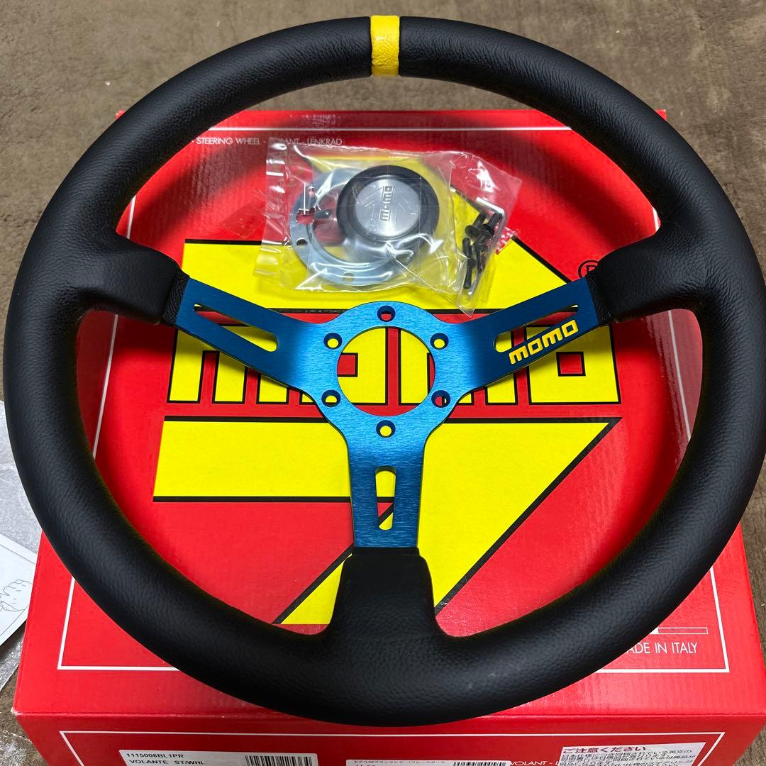 決算処分格安！正規品　MOMO モデル08BKブルースポーク350mm新品未使用