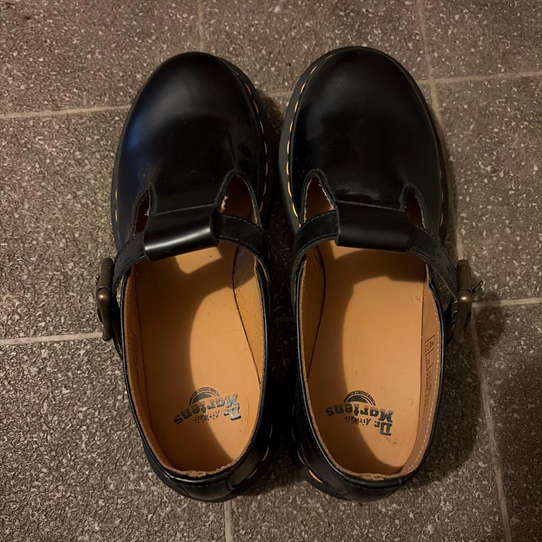 Dr. Martens ブラックレザー ローファー