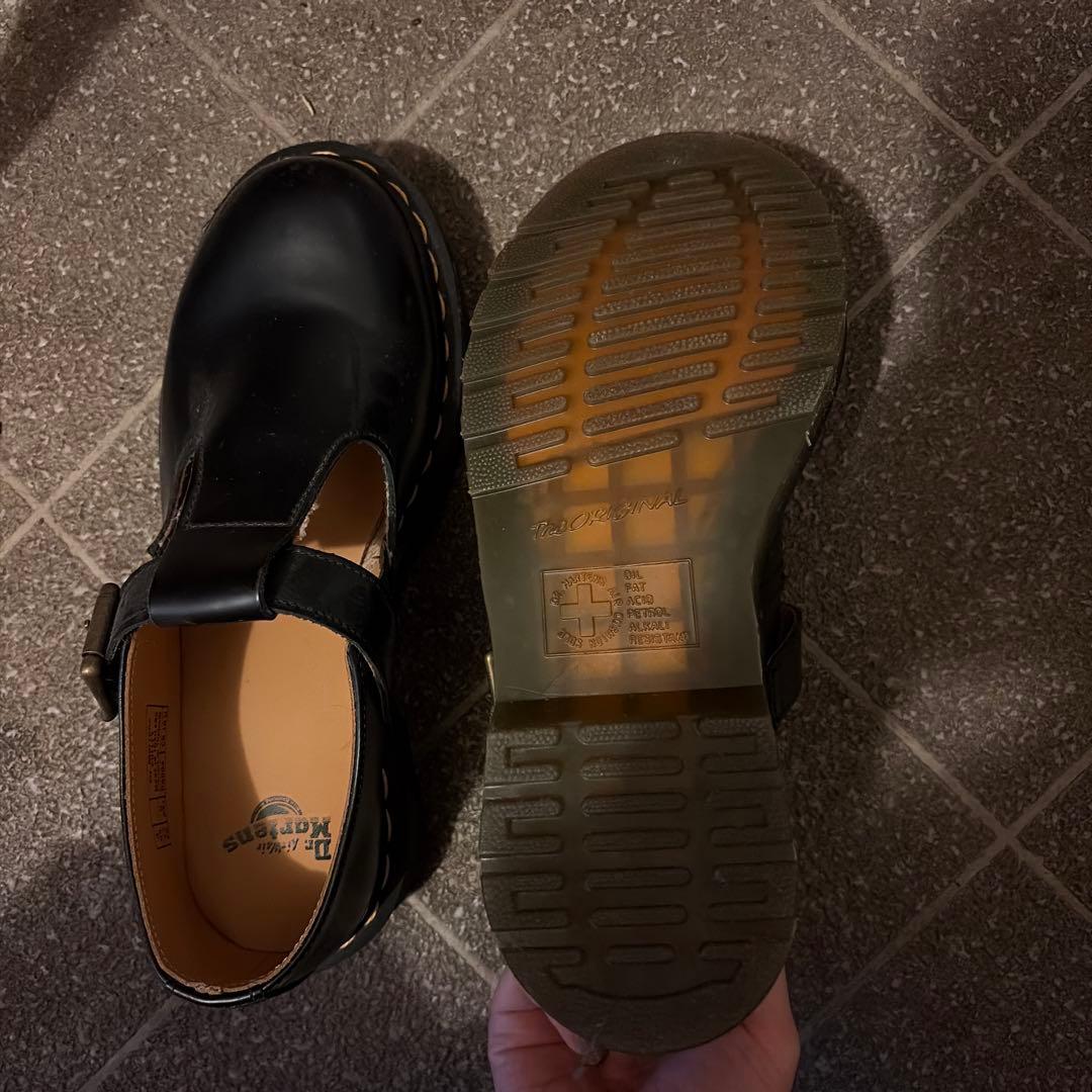 Dr. Martens ブラックレザー ローファー