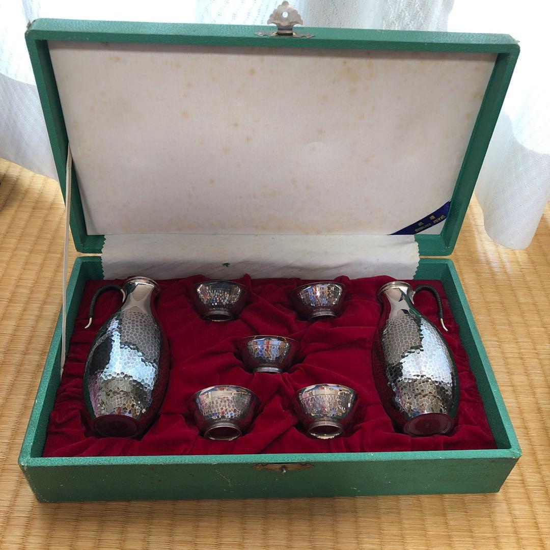 純銀製　酒器